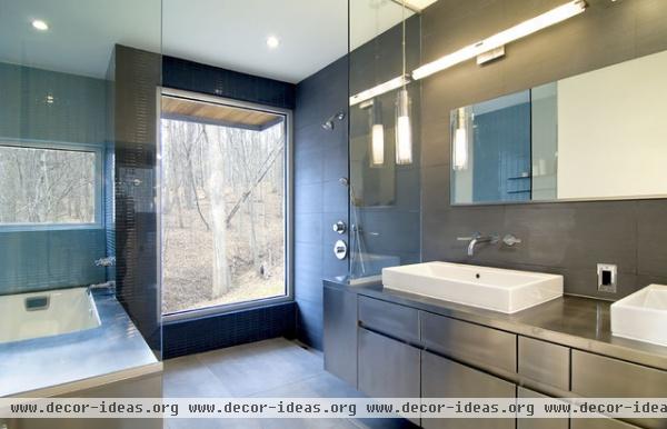 Forest House - contemporary - bathroom - dc metro