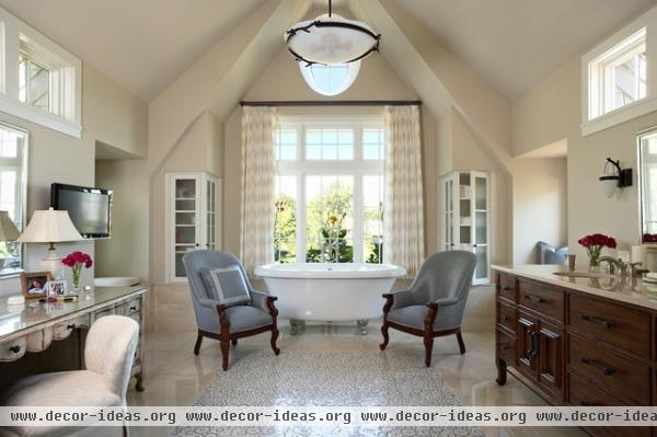 Minnetonka Shingle-Style - traditional - bathroom - minneapolis