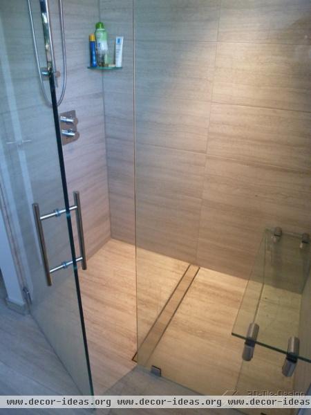 Barrier Free / Curbless Rain-Shower - Coquittlam - contemporary - bathroom - vancouver