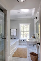 The Tate Post and Beam Barn Home - traditional - bathroom - manchester NH