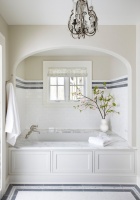 New Traditional Family Residence - traditional - bathroom - chicago