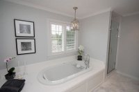 Marble Master Bath - traditional - bathroom - other metro