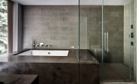 Restored 1969 Modern Glass House - modern - bathroom - new york