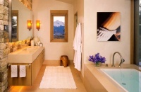 Wilson Mountain Residence - modern - bathroom - other metro