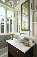 Minnetonka Shingle-Style - traditional - bathroom - minneapolis