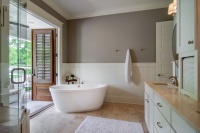 Custom infill in an historic neighborhood - traditional - bathroom - nashville