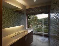 Wet room with a view - modern - bathroom - san francisco