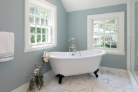 Oyster Bay Cove - contemporary - bathroom - new york