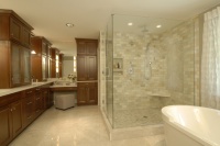 Spa Master Bathroom - contemporary - bathroom - raleigh