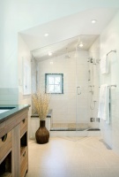 Shornecliffe Residence Bath Shower - contemporary - bathroom - boston