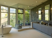 Hollywood Hills - contemporary - bathroom - los angeles