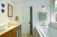 Surfers End Master Bath - eclectic - bathroom - new york