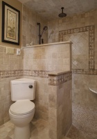 Walk in Shower - mediterranean - bathroom - philadelphia