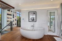 Acacia - contemporary - bathroom - orange county