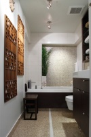 Pierre and Simone: Montreal, QC - contemporary - bathroom - montreal