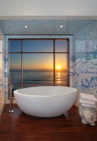 Strand Beach - contemporary - bathroom - orange county