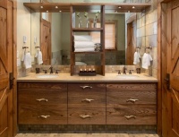 Rustic Master Bath - traditional - bathroom - toronto