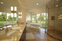 Master Bath - eclectic - bathroom - minneapolis