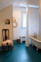 My Houzz: Scandinavian Simplicity Modernizes a 19th-Century Colonial - traditional - bathroom - philadelphia