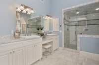 Savvy Interiors - traditional - bathroom - san diego