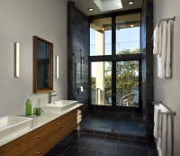 Bluff Point Road - modern - bathroom - new york