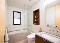 Upper West Side Combo - modern - bathroom - new york