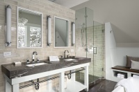 Calm, Cool, Collected Bath - contemporary - bathroom - minneapolis