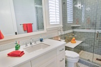 Breezy Brentwood - traditional - bathroom - los angeles