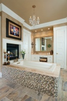 Transitional Master Bathroom Retreat - traditional - bathroom - dallas