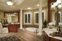 Elegant Traditional Home with English Pub - traditional - bathroom - chicago