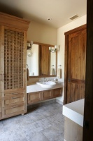 Wine Country Living - contemporary - bathroom - san francisco