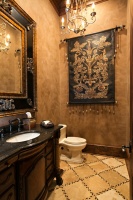 Venetian Plaster - mediterranean - bathroom - other metro