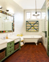 Whimsical Bathroom - eclectic - bathroom - chicago