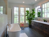 Master bathroom - contemporary - bathroom - nashville