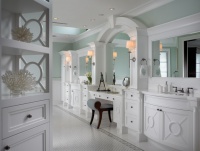 Sophisticated Key West Style - eclectic - bathroom - other metro