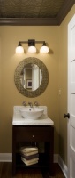 Eclectic Powder Room - contemporary - bathroom - detroit