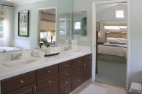 Hotel Inspired Master Bath - contemporary - bathroom - los angeles