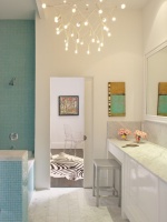 Downtown Savannah Loft - modern - bathroom