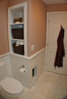 Master bath / laundry - modern - bathroom - boston