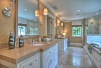 Dolphin Terrace - traditional - bathroom - orange county