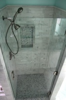 White Carrara Marble - traditional - bathroom - atlanta