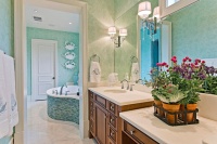 Naples Design Project - tropical - bathroom - other metro