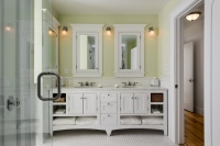 Gambrel Country Home - traditional - bathroom - new york