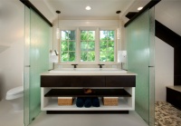 Farmhouse Contemporary - contemporary - bathroom - cincinnati