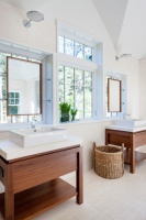 Courtyard Residence Bath - contemporary - bathroom - boston