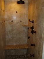 master bath  spa - mediterranean - bathroom - detroit