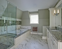 Lake House Project - traditional - bathroom - new york