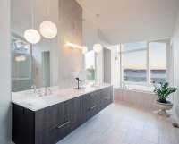 Overlook Show Home - contemporary - bathroom - portland