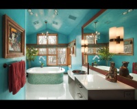 House of Color - eclectic - bathroom - minneapolis