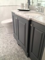 Soft, Silver, Sumptuous Spa Bathroom - modern - bathroom - dc metro